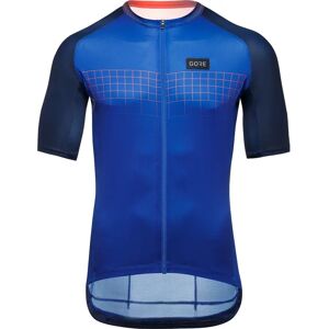 GOREWEAR - Grid Fade 2.0 Radtrikot Herren ultramarine blue firebal XXL