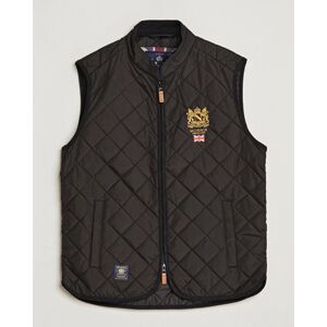 Morris Trenton Quilted Vest Black