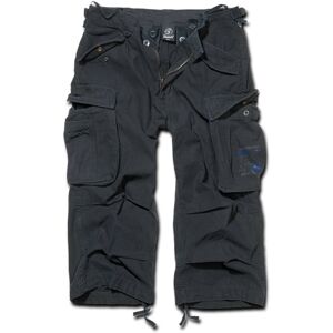 Brandit Industry 3/4 Shorts - Schwarz - S - unisex