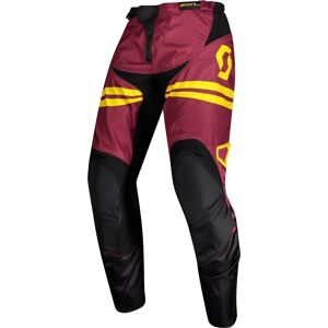 Scott 350 Race Regular Motocross Hose - Rot Gelb - 30 - unisex