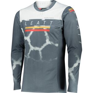 Leatt Moto 5.5 Ultraweld Giraffe Motocross Jersey - Silber - XL - unisex