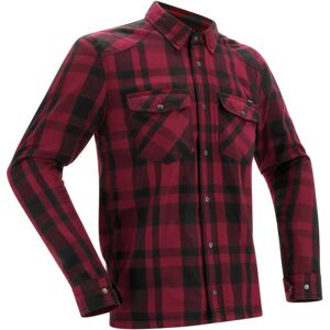 Richa Forest Motorrad Hemd - Schwarz Rot - S - unisex