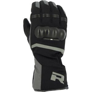 Richa Vision 2 wasserdichte Motorrad Handschuhe - Schwarz Grau - 3XL - unisex