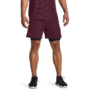 UNDER ARMOUR Herren Fitnessshort UA Vanish 15cm dunkelrot   Größe: XL   1373718