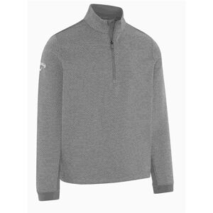 Callaway Eco Hex Texture Herren Sweatshirt, grau, Herren, M