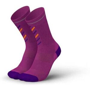 Incylence MERINO RISE Laufsocken Magenta Orange Gr. 39 - 42