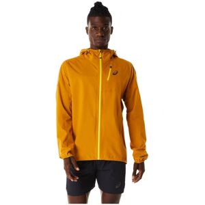 asics FUJITRAIL WATERPROOF Herren Laufjacke Orange Gr. M