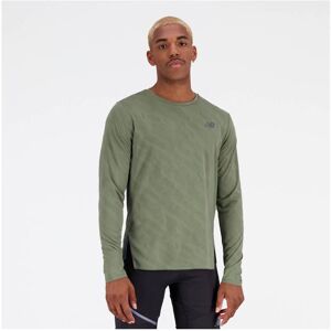 New Balance Q Speed Jacquard Long Sleeve Herren Gr. S