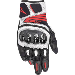 Alpinestars SP-X Air Carbon V2, Handschuhe Schwarz/Weiß/Neon-Rot S male