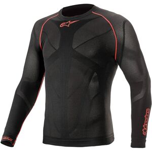 Alpinestars Ride Tech V2, Funktionsshirt langarm Schwarz/Rot XXL male