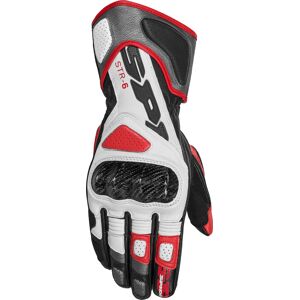 Spidi STR-6, Handschuhe Schwarz/Weiß/Rot XL male