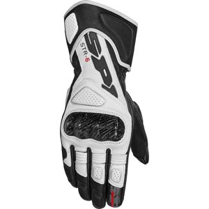 Spidi STR-6, Handschuhe Schwarz/Weiß XXL male