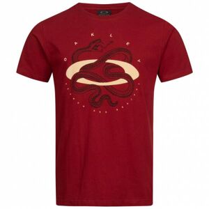 Oakley Serpent Herren T-Shirt 457488AU-80U S rot Herren