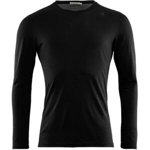 Aclima Lightwool Undershirt Long Sleeve Schwarz M