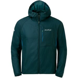 Montbell Ultra Light Shell Hooded Jacket L Dark Mallard