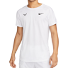 Herren Tennis-T-Shirt Nike Rafa Challenger Dri-Fit Tennis Top - white/black