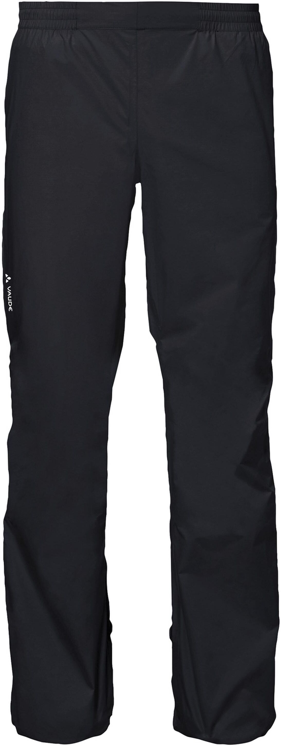 VAUDE Drop II Regenhose Herren schwarz M / kurz