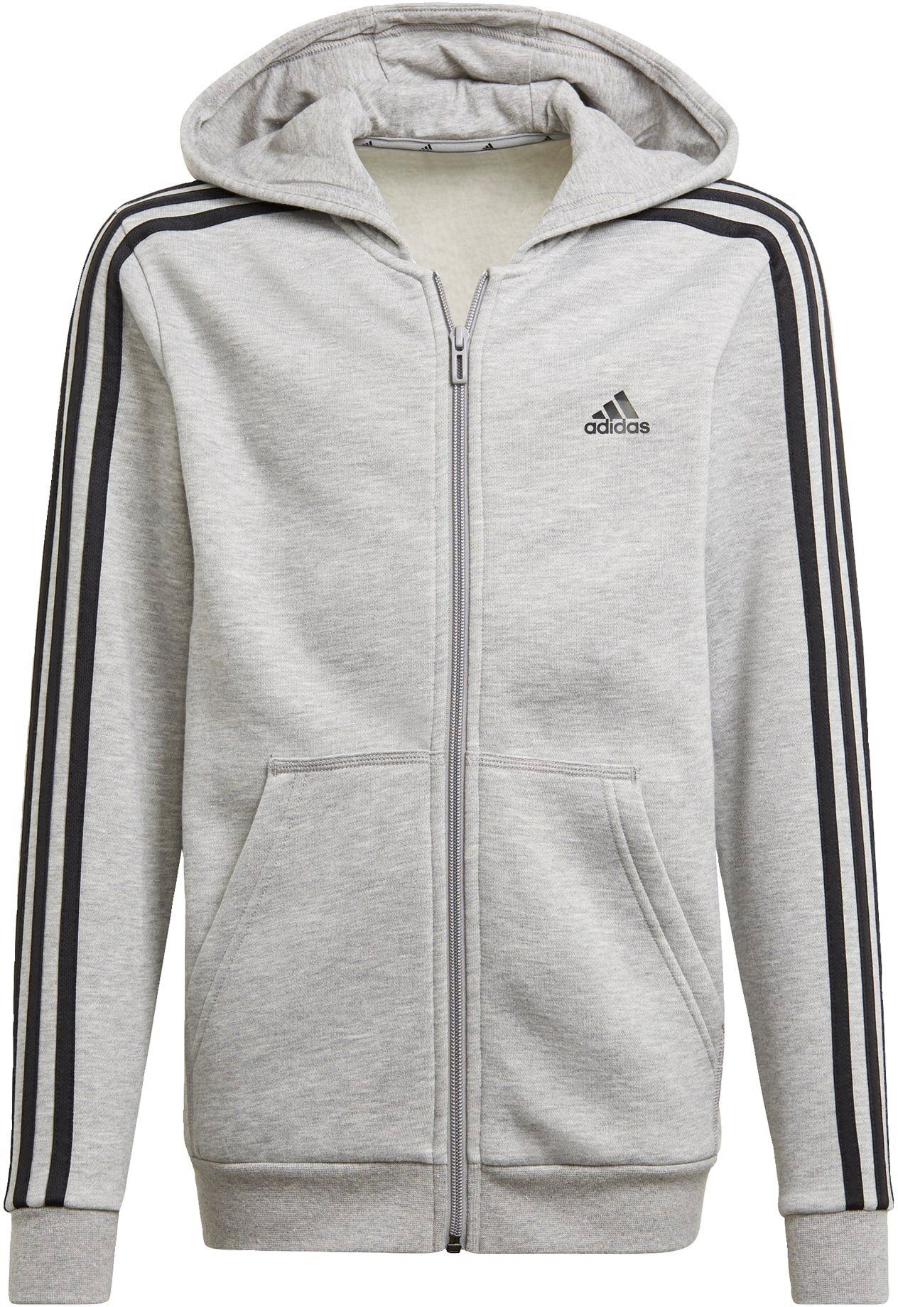 Adidas Performance Sweatjacke »Essentials 3-Streifen Kapuzenjacke«