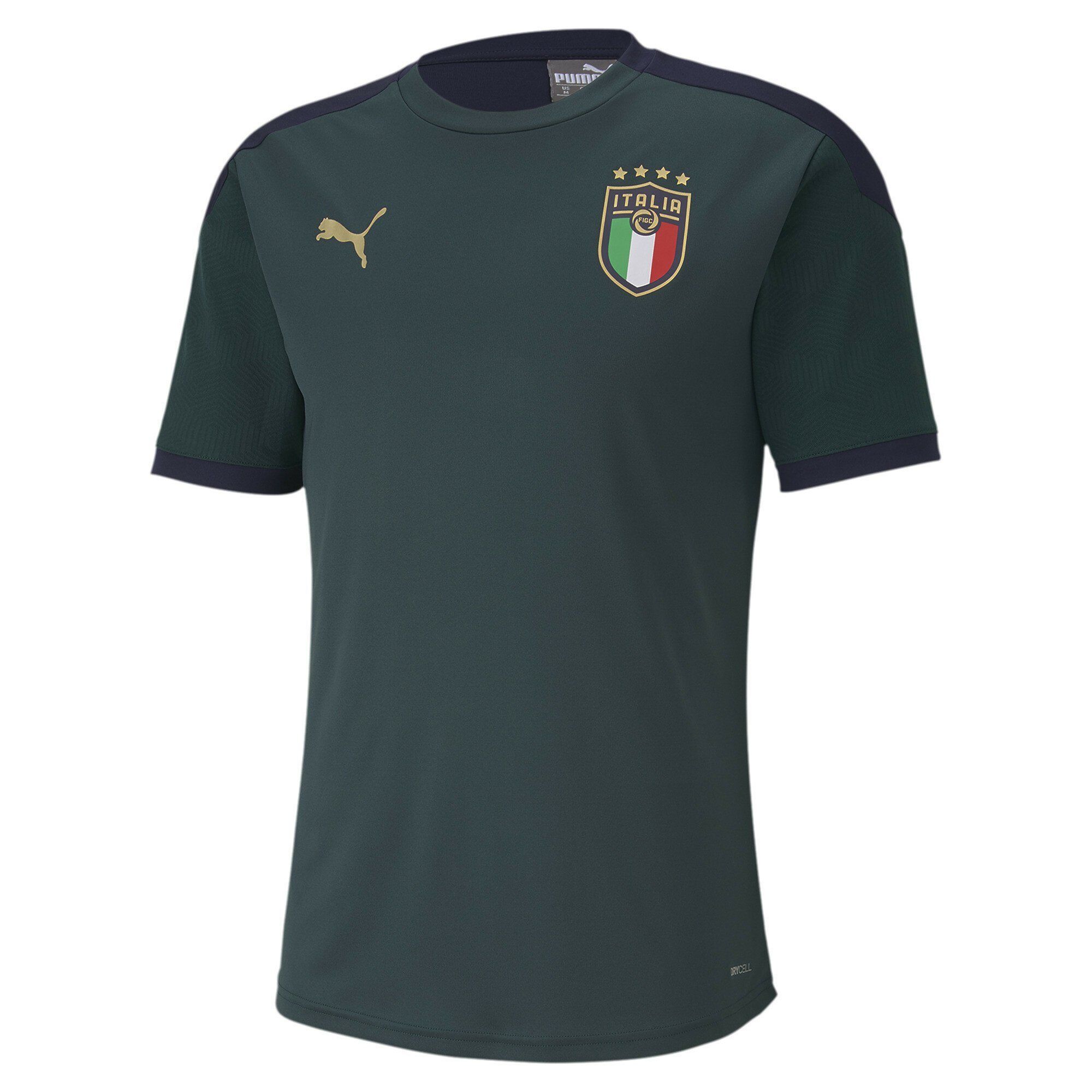 Puma T-Shirt »Italia Herren Trainingstrikot«, graugrün