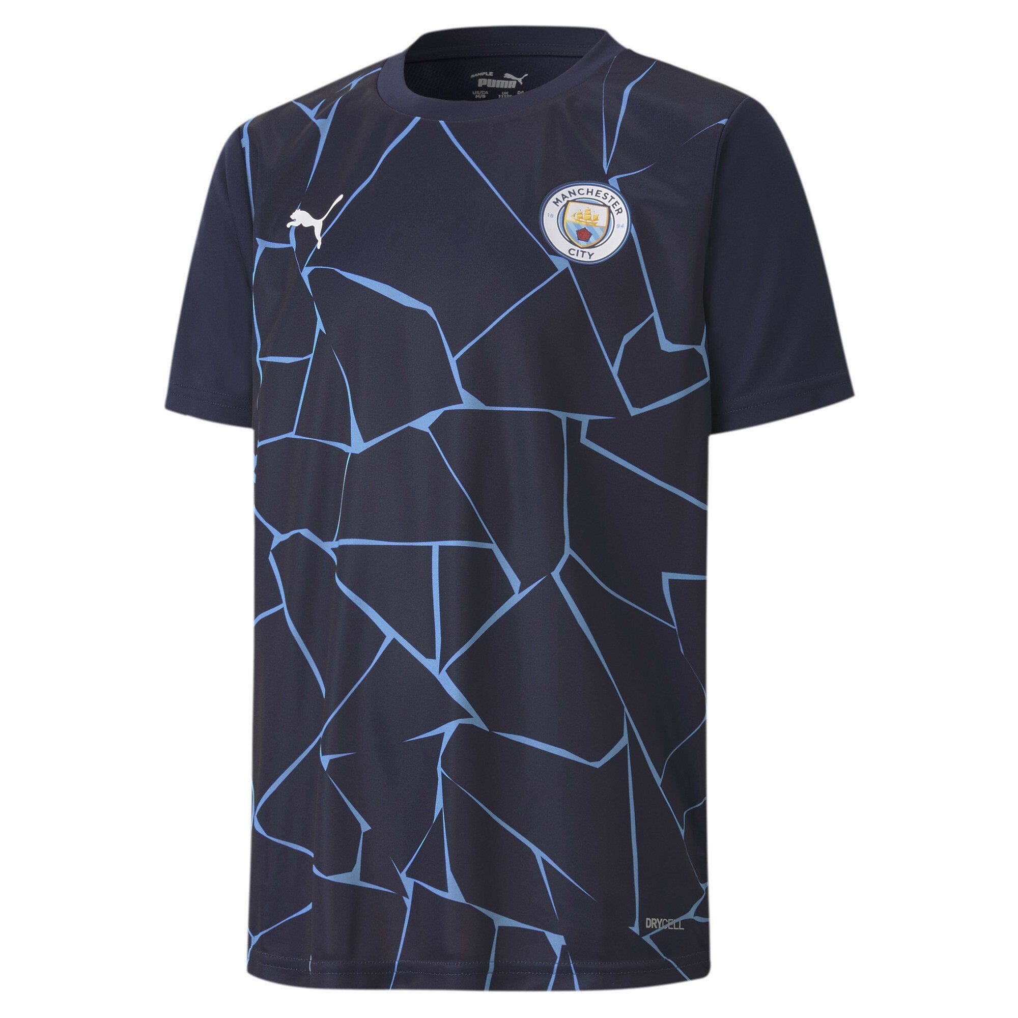 Puma T-Shirt »Man City Youth Stadium Trikot«, blau