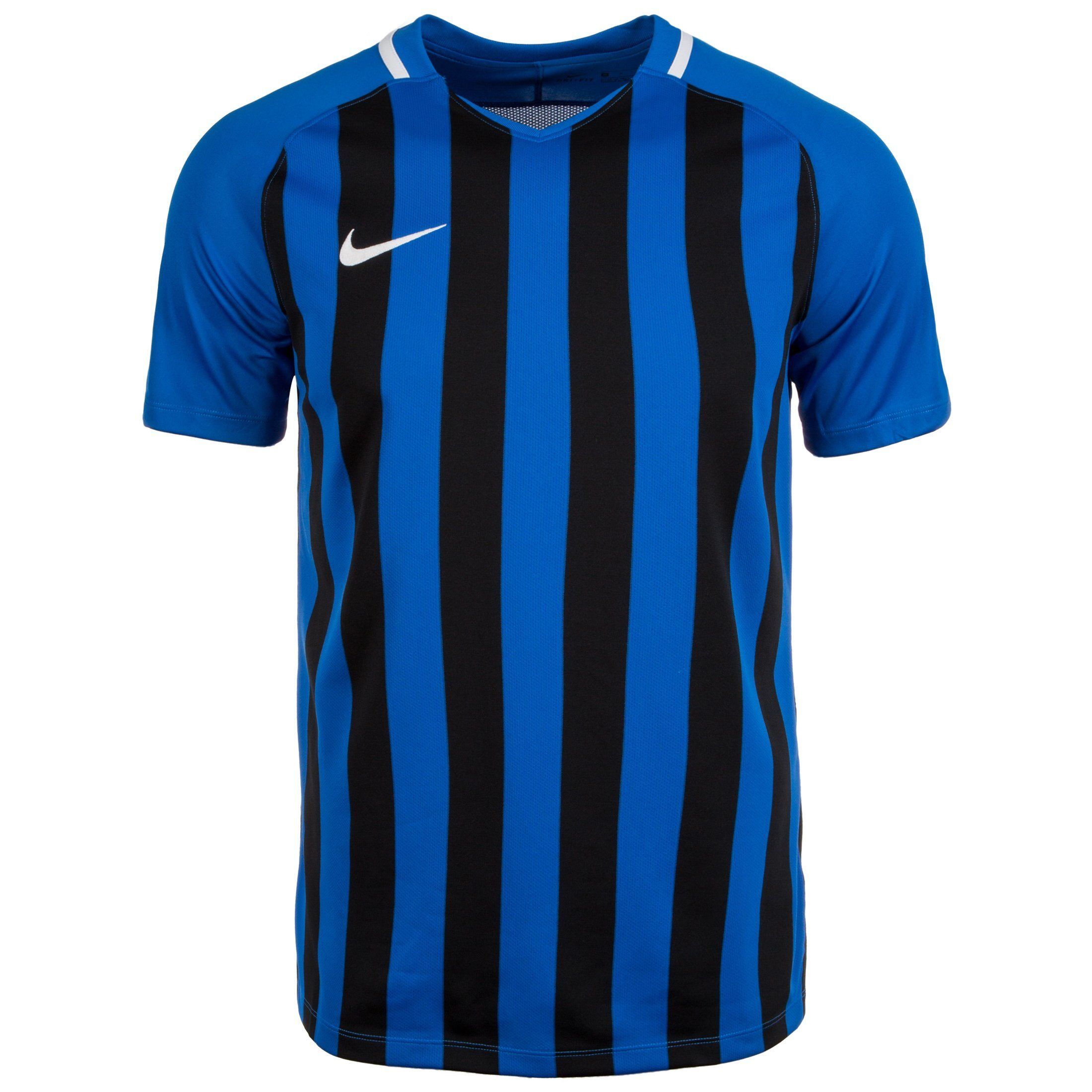 Nike Fußballtrikot »Striped Division Iii«, blau-schwarz