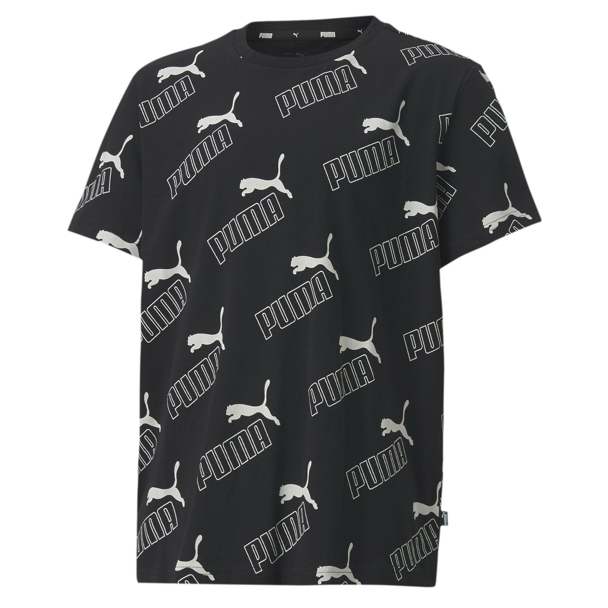 Puma T-Shirt »Amplified Jugend Kurzarm-Shirt«, schwarz
