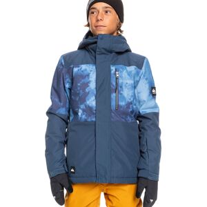 Quiksilver Mission Printed Block Youth Insignia Blue Quiet Storm M INSIGNIA BLUE QUIET STORM