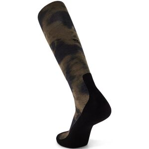 Mons Royale Atlas Merino Snow Sock Digital Olive Tie Dye M OLIVE TIE DYE