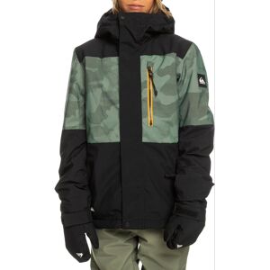 Quiksilver Mission Printed Block Youth Spray Camo Laurel Wreath M SPRAY CAMO LAUREL WREATH