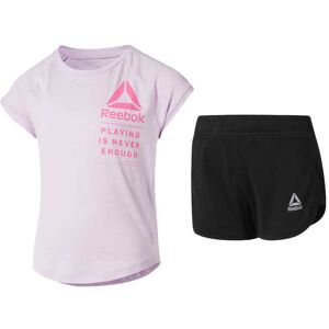 Reebok Træningsdragt Essentials Hvid,Rosa 4 Years