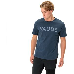 Vaude Graphic T-shirt Med Korte ærmer Blå L Mand