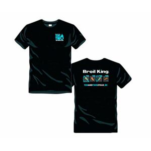 Broil King T-shirt 10&2 Sort - Str 2XL
