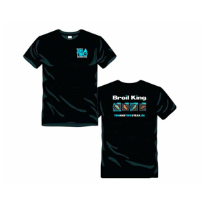 Broil King T-shirt 10&2 Sort Str Xl