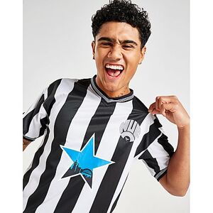 Score Draw Newcastle United FC '84 Retro Home Shirt, Black