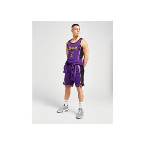 Nike NBA LA Lakers Swingman Shorts, Field Purple/Amarillo
