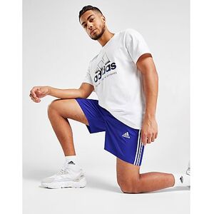 adidas Badge Of Sport Woven Swim Shorts, Semi Lucid Blue / White