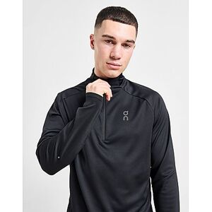 On Running Climate 1/4 Zip Top, Black