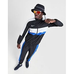 Nike Dri-FIT Woven Tracksuit, Black/White/Game Royal/White