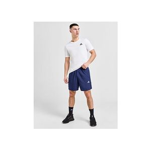 adidas Training Essential Woven Shorts, Dark Blue / White