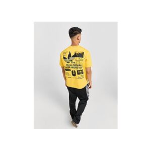 adidas Originals World Tour T-Shirt, Yellow