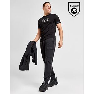 Emporio Armani EA7 Tech Cargo Track Pants, Black