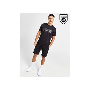 McKenzie Carbon T-Shirt/Shorts Set, Black