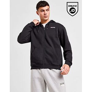 Reebok Woven Badge Full Zip Hoodie, Black