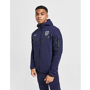 Nike England Tech Fleece Full Zip Hoodie, Blue