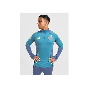 adidas Ajax Tiro 24 1/4 Zip Training Top, Blue