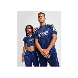 adidas House of Tiro Nations Pack France T-Shirt, Team Navy Blue 2 / White / Better Scarlet