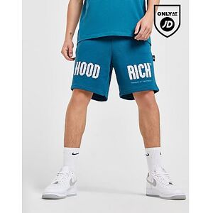 Hoodrich Fade Shorts, Blue