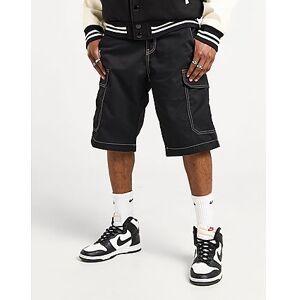 True Religion Cargo Shorts, Black