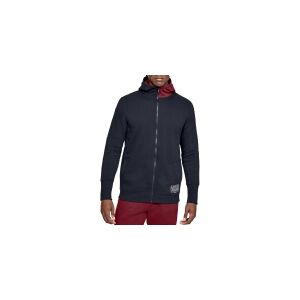 Under Armour Bluza vyriška Baseline Fleece Full Zip Hoodie juoda dydis S (1343006-002)