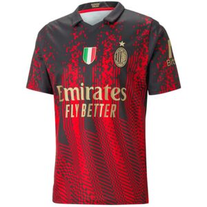 Sæson 23-24 AC Milan fodboldtræningstrøje T-shirt v L